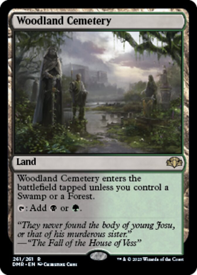 Woodland Cemetery [Dominaria Remastered]