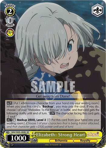 Elizabeth: Strong Heart (SR) [The Seven Deadly Sins: Revival of The Commandments]