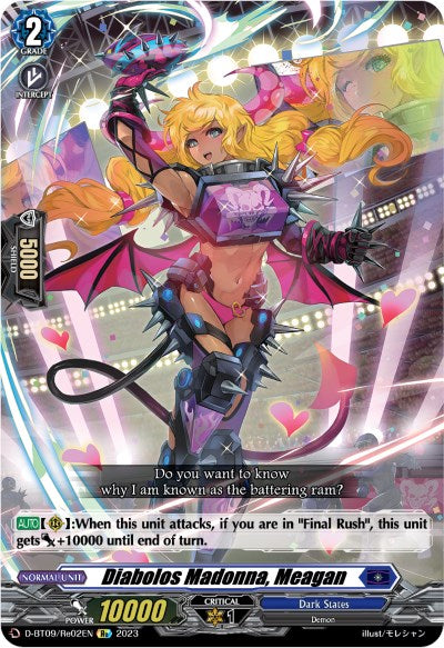 Diabolos Madonna, Meagan (D-BT09/Re02EN) [Dragontree Invasion]