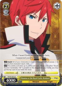 Reunion at the Royal Castle, Reinhard (RZ/S55-E012 U) [Re:ZERO Vol.2]