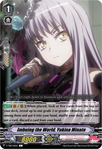 Imbuing the World, Yukina Minato (Parallel Foil) (V-TB01/041EN) [BanG Dream! FILM LIVE]