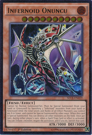 Infernoid Onuncu [SECE-EN019] Ultimate Rare