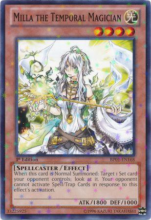 Milla the Temporal Magician [BP01-EN168] Starfoil Rare