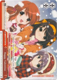 Happy Valentine (SY/W08-E073 CR) [The Melancholy of Haruhi Suzumiya]