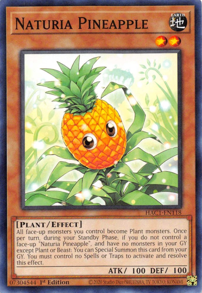 Naturia Pineapple [HAC1-EN118] Common