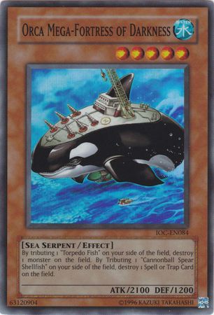 Orca Mega-Fortress of Darkness [IOC-EN084] Super Rare