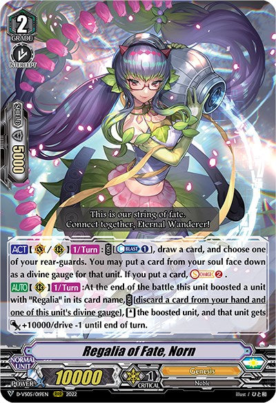 Regalia of Fate, Norn (D-VS05/019EN) [V Clan Collection Vol.5]