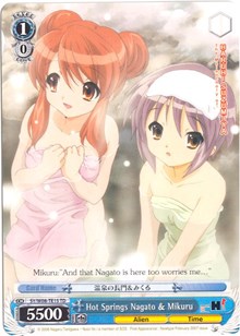 Hot Springs Nagato & Mikuru (SY/W08-TE15 TD) [The Melancholy of Haruhi Suzumiya]