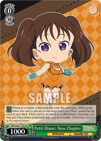 Petit Diane: New Chapter (Foil) [The Seven Deadly Sins: Revival of The Commandments]