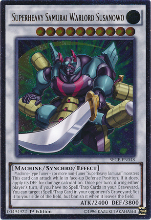 Superheavy Samurai Warlord Susanowo [SECE-EN048] Ultimate Rare