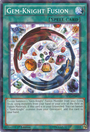 Gem-Knight Fusion [SP15-EN039] Shatterfoil Rare