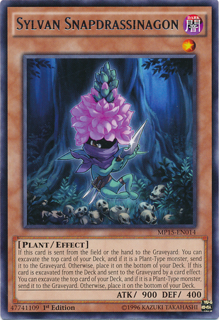 Sylvan Snapdrassinagon [MP15-EN014] Rare