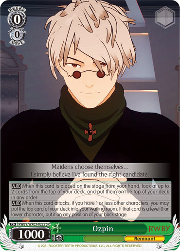 Ozpin (RWBY/WX03-022S SR) [RWBY]