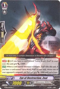 Eye of Destruction, Zeal (BT08/047EN) [Blue Storm Armada]