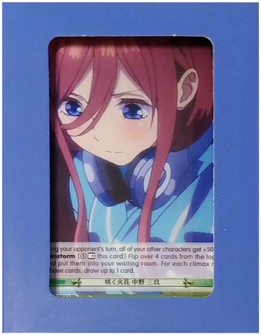 The Quintessential Quintuplets - Trial Deck+ (Blue Box - Miku Nakano)