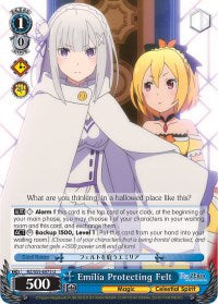 Emilia Protecting Felt (RZ/S55-E075 U) [Re:ZERO Vol.2]