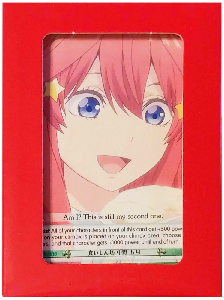 The Quintessential Quintuplets - Trial Deck+ (Red Box - Itsuki Nakano)