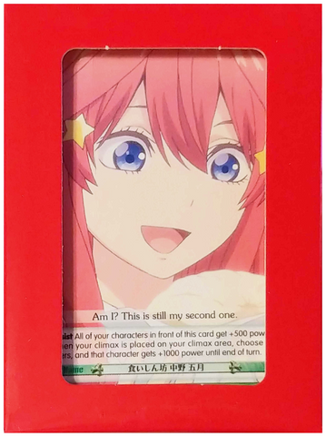 The Quintessential Quintuplets - Trial Deck+ (Red Box - Itsuki Nakano)