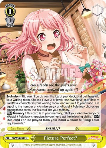 Picture Perfect? [BanG Dream! Girls Band Party! 5th Anniversary]