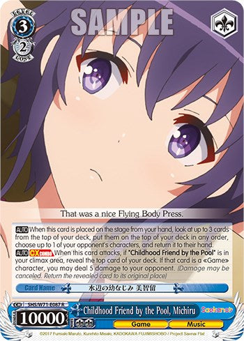 Childhood Friend by the Pool, Michiru [Saekano How to Raise a Boring Girlfriend. flat]