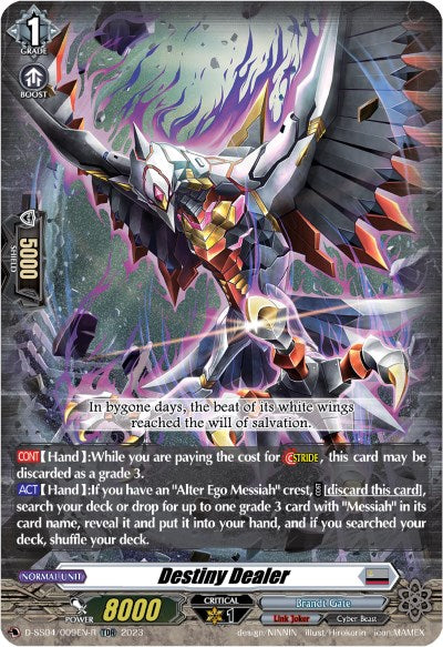 Destiny Dealer (D-SS04/009EN-R) [Stride Deckset - Messiah]