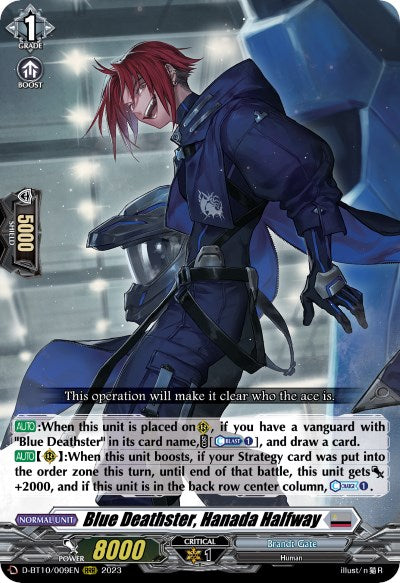 Blue Deathster, Hanada Halfway (D-BT10/009EN) [Dragon Masquerade]