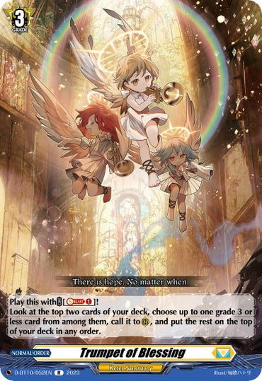 Trumpet of Blessing (D-BT10/052EN) [Dragon Masquerade]