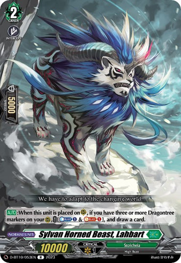 Sylvan Horned Beast, Lahbart (D-BT10/053EN) [Dragon Masquerade]