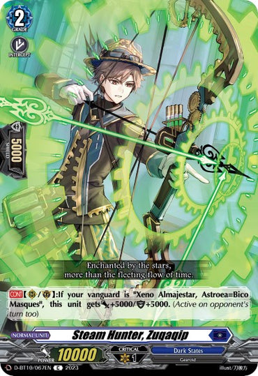 Steam Hunter, Zuqaqip (D-BT10/067EN) [Dragon Masquerade]