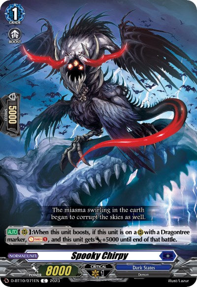 Spooky Chirpy (D-BT10/071EN) [Dragon Masquerade]