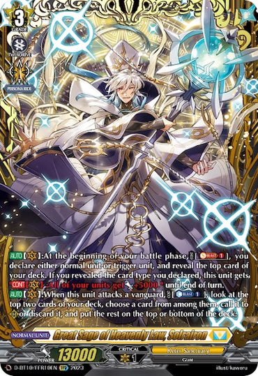 Great Sage of Heavenly Law, Solrairon (D-BT10/FFR10EN) [Dragon Masquerade]