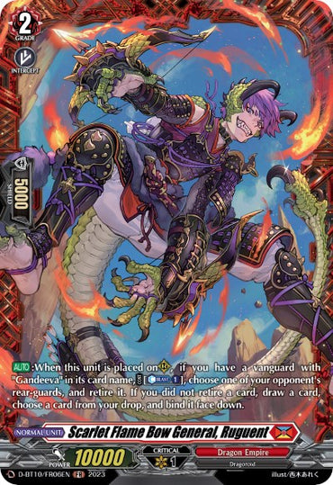 Scarlet Flame Bow General, Ruguent (D-BT10/FR06EN) [Dragon Masquerade]