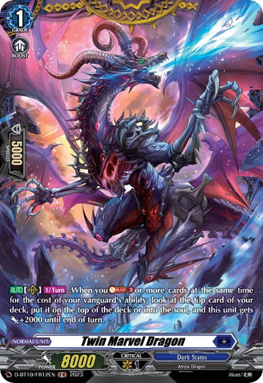 Twin Marvel Dragon (D-BT10/FR12EN) [Dragon Masquerade]