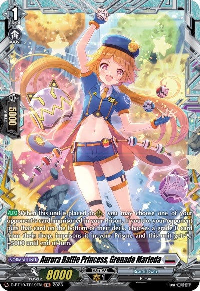 Aurora Battle Princess, Grenade Marieda (D-BT10/FR19EN) [Dragon Masquerade]