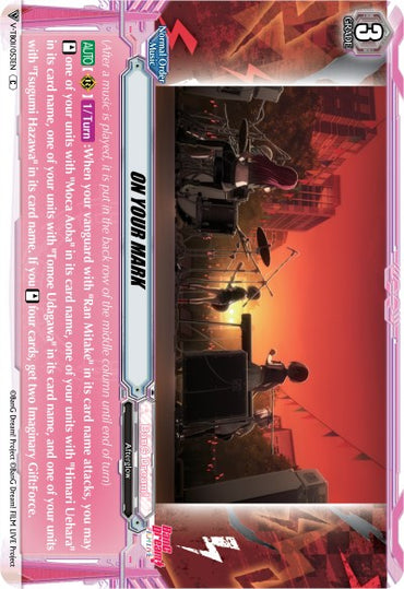 ON YOUR MARK (V-TB01/053EN) [BanG Dream! FILM LIVE]