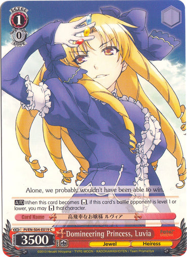 Domineering Princess, Luvia (PI/EN-S04-E019 C) [Fate/kaleid liner PRISMA ILLYA DX]