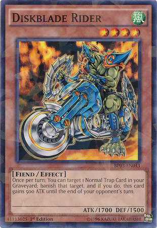 Diskblade Rider [BP03-EN043] Shatterfoil Rare