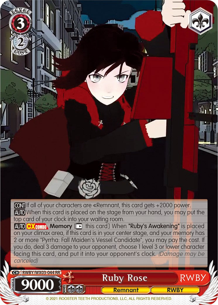 Ruby Rose (RWBY/WX03-044 RR) [RWBY]