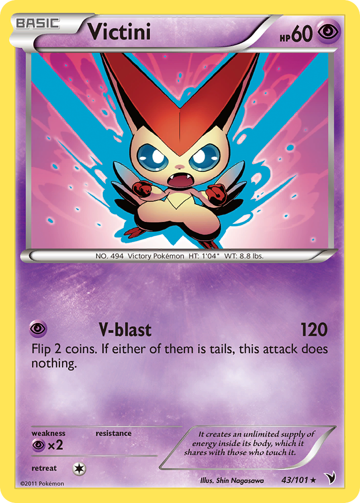 Victini (43/101) [Black & White: Noble Victories]