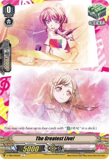 The Greatest Live! (Poppin'Party) (V-TB01/050aEN) [BanG Dream! FILM LIVE]