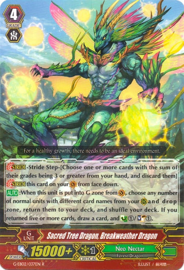 Sacred Tree Dragon, Breakweather Dragon (G-EB02/037EN) [The AWAKENING ZOO]