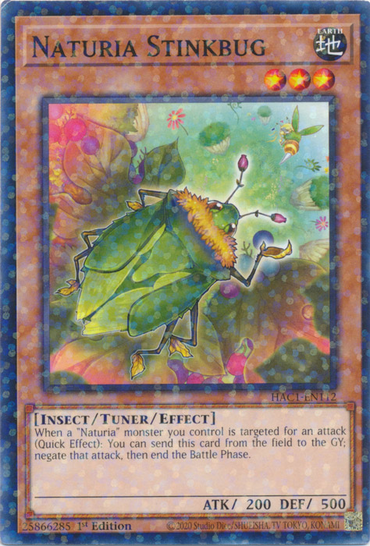 Naturia Stinkbug (Duel Terminal) [HAC1-EN112] Common