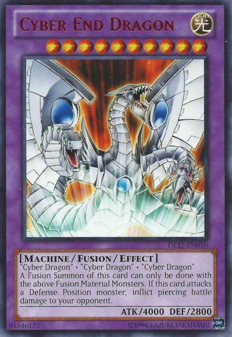 Cyber End Dragon (Red) [DL17-EN010] Rare