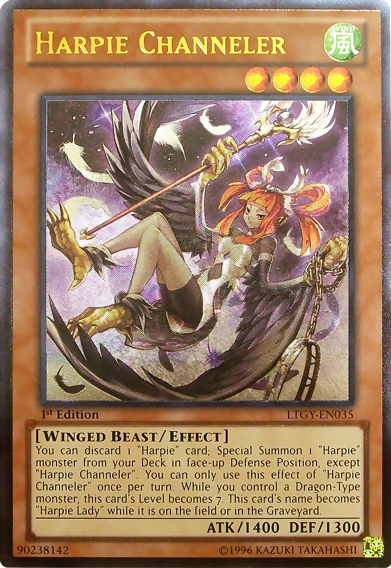 Harpie Channeler [LTGY-EN035] Ultimate Rare