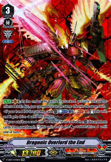 Dragonic Overlord the End (V-EB07/SV01EN) [The Heroic Evolution]