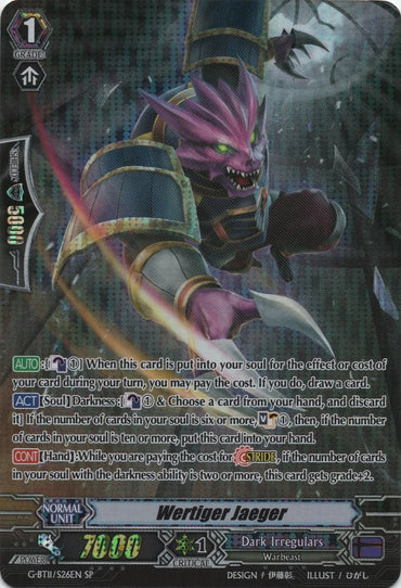 Wertiger Jaeger (G-BT11/S26EN) [Demonic Advent]