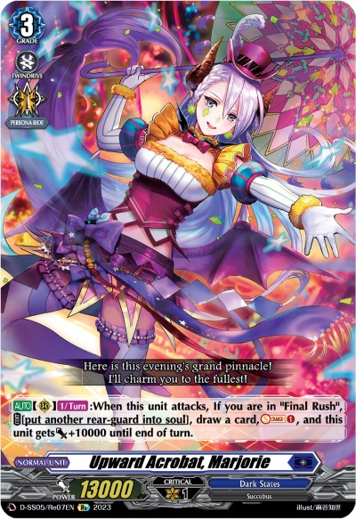 Upward Acrobat, Marjorie (D-SS05/Re07EN) [D-SS05: Festival Booster 2023]