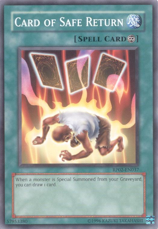 Card of Safe Return [RP02-EN037] Common