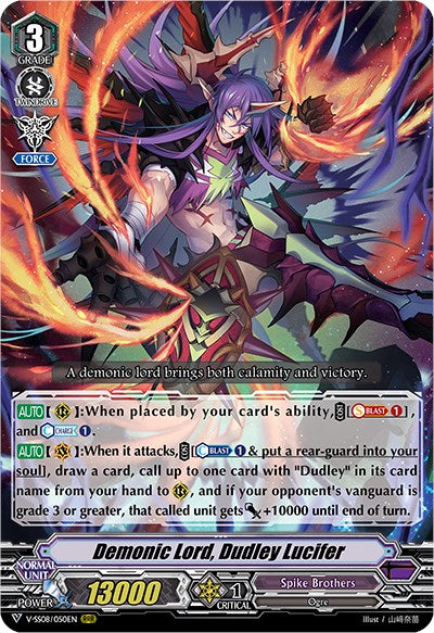 Demonic Lord, Dudley Lucifer (V-SS08/050EN) [Clan Selection Plus Vol.2]