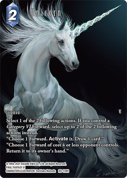 Unicorn (Full Art) [Dawn of Heroes]